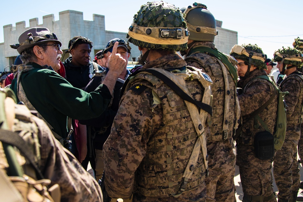 Tunisian Army conducts training at Joint Readiness Training Center.