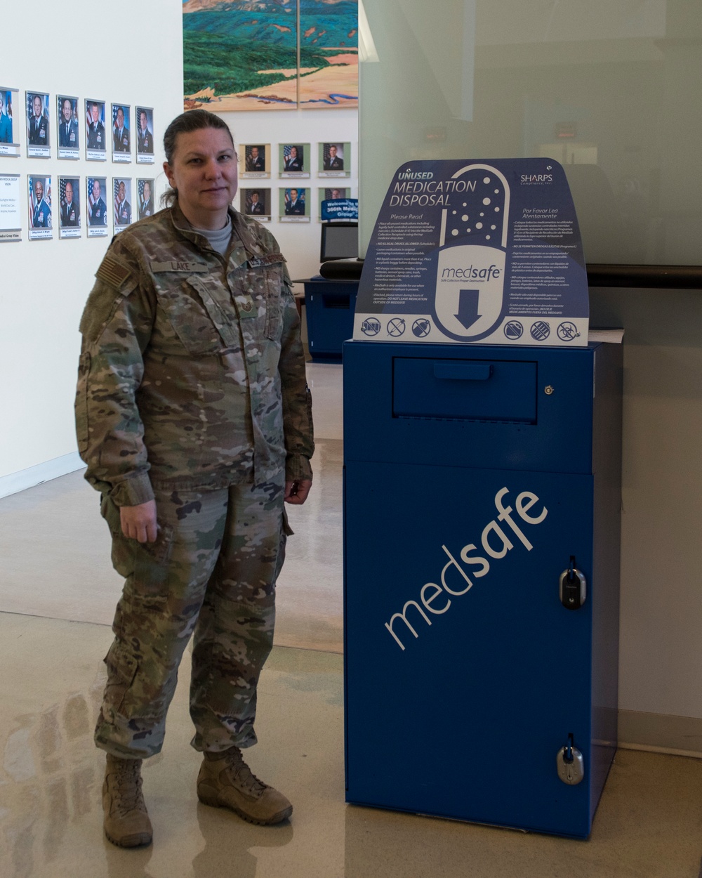 MHAFB Medication Disposal Box