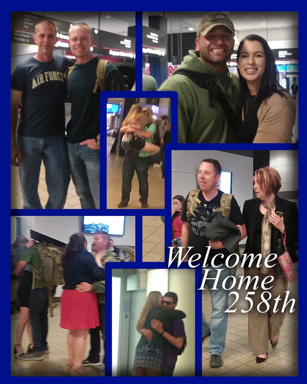 Welcome Home 258th Air Traffic Control Squadron