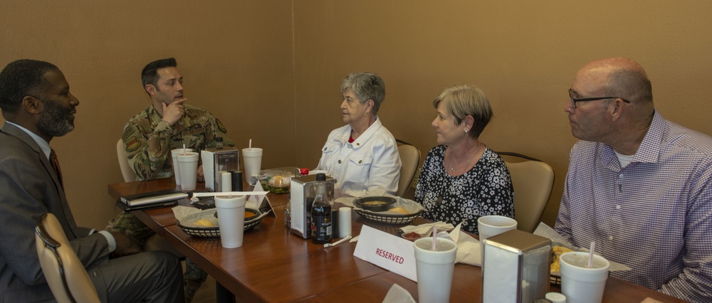 Gold Star Mothers visit Shaw