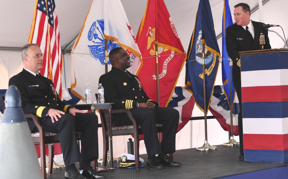 NSWC Dahlgren Division Change of Command Ceremony Speeches Focus on People, Mission, Fleet and Future Navy