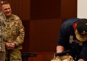 Sacramento area veterans graduate 4 Paws 2 Freedom at Beale AFB