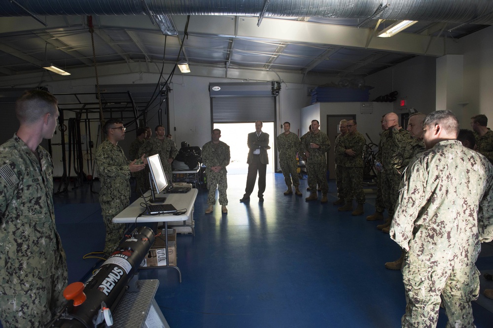 Navy Expeditionary Combat Enterprise Board of Directors Visits EOD Forces