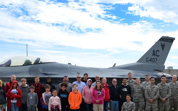 Big Brothers Big Sisters visit 177FW