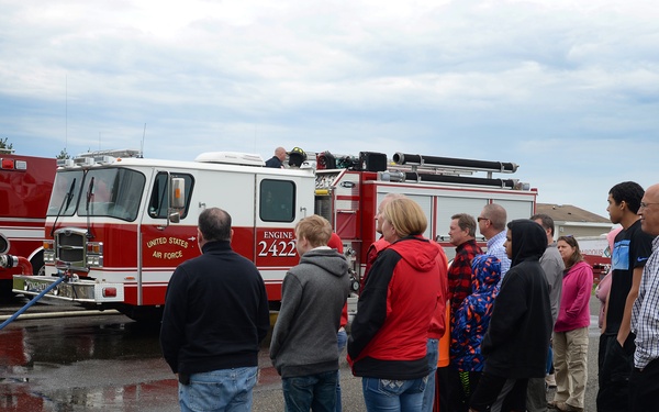 Big Brothers Big Sisters visit 177FW