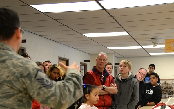 Big Brothers Big Sisters visit 177FW