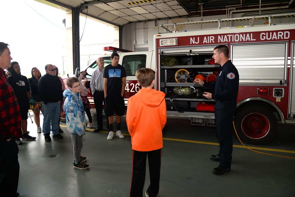 Big Brothers Big Sisters visit 177FW