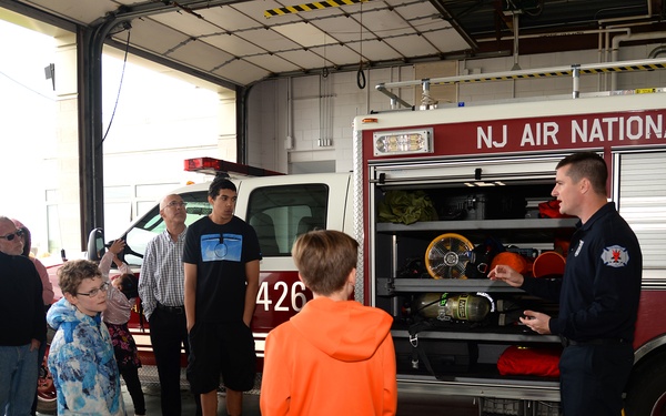 Big Brothers Big Sisters visit 177FW