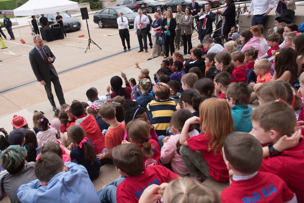 Acting Secretary of Defense Hosts Take Our Daughters and Sons to Work Day
