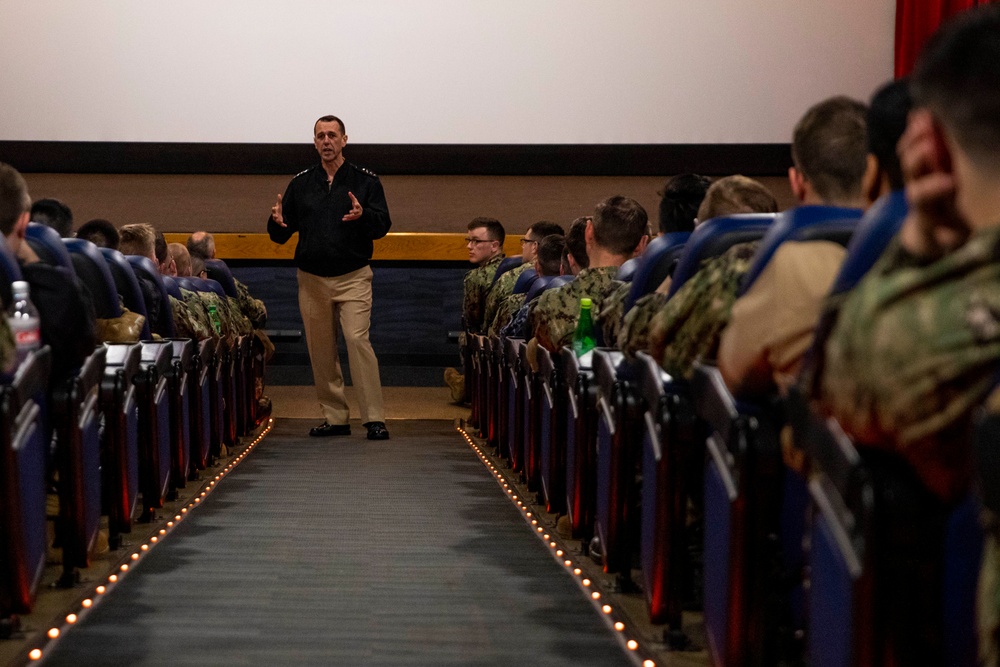 CNO Holds All Hands Call at Naval Base Kitsap-Bangor