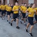 CNO, MCPON, University of Washington NROTC Students Morning PT