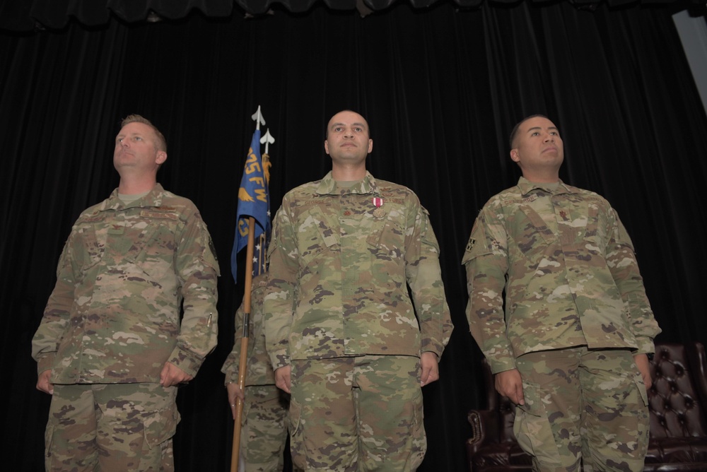 325th Comptroller Squadron conducts Change of Command ceremony