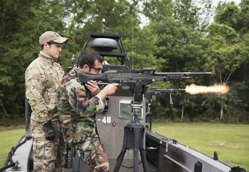 M240B machine gun familiarization exercise