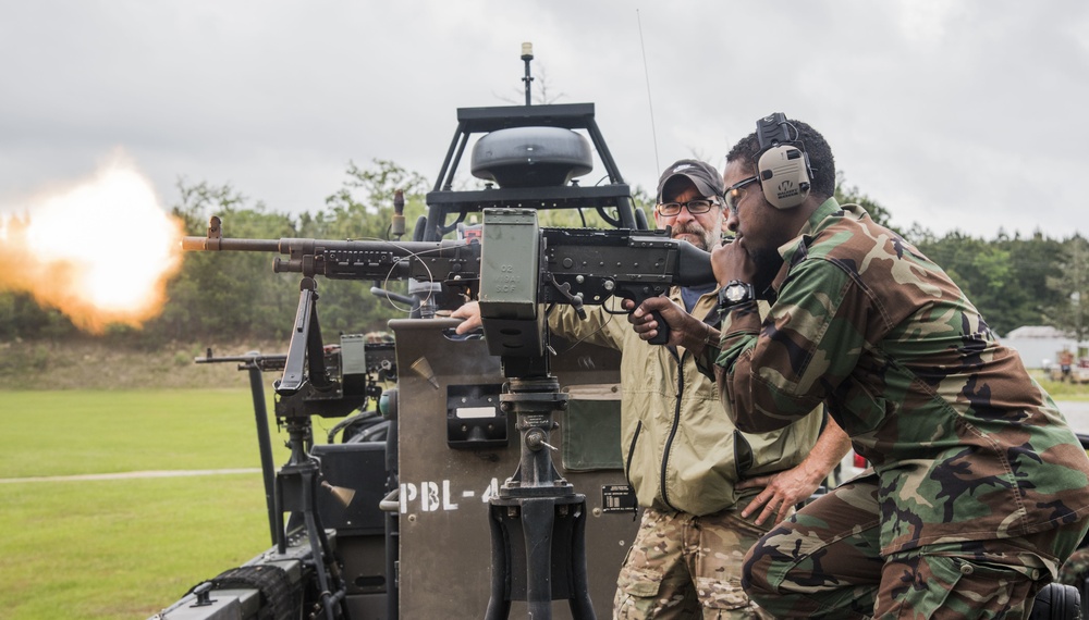 M240B machine gun familiarization exercise