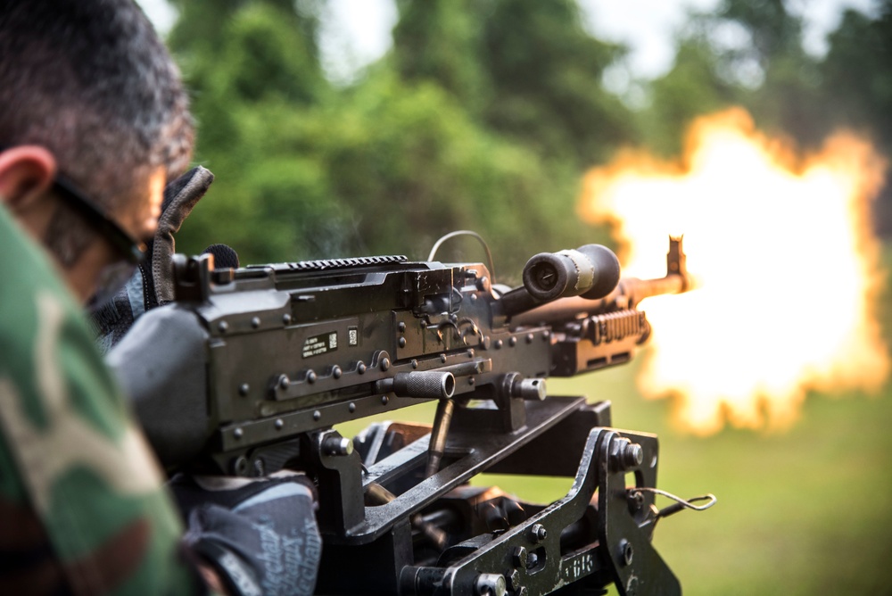 M240B machine gun familiarization exercise