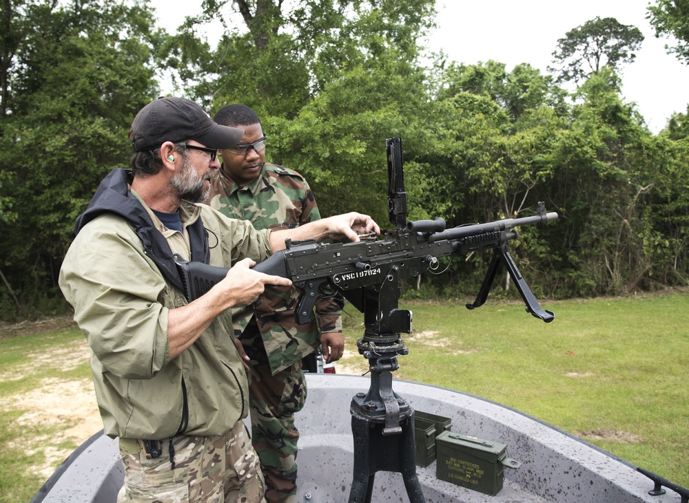 M240B machine gun familiarization exercise