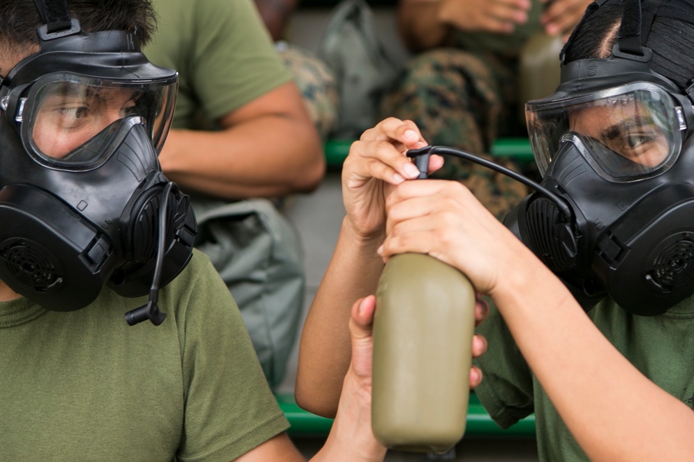 31st MEU Marines, Sailors refine CBRN defense fundamentals