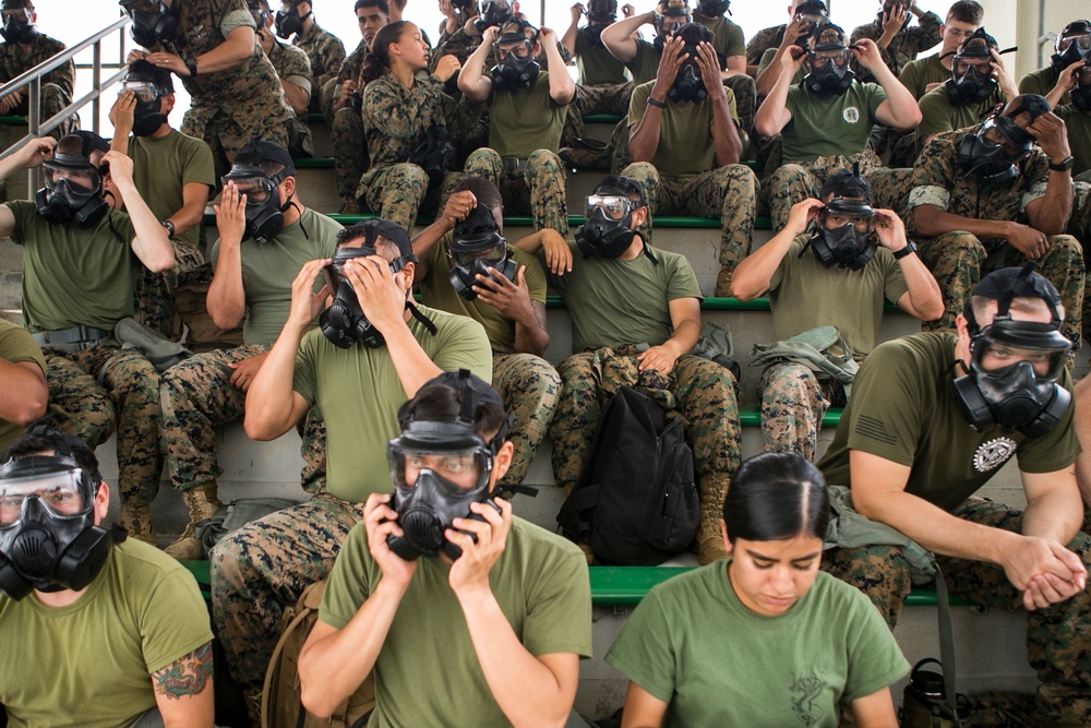 31st MEU Marines, Sailors refine CBRN defense fundamentals