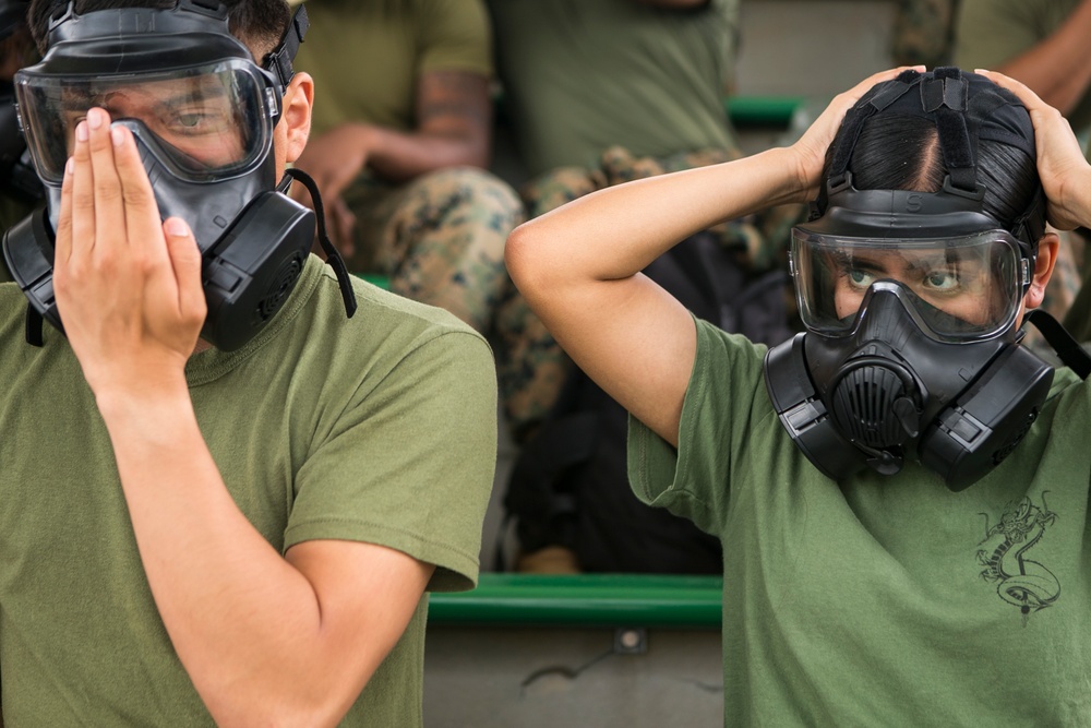 31st MEU Marines, Sailors refine CBRN defense fundamentals