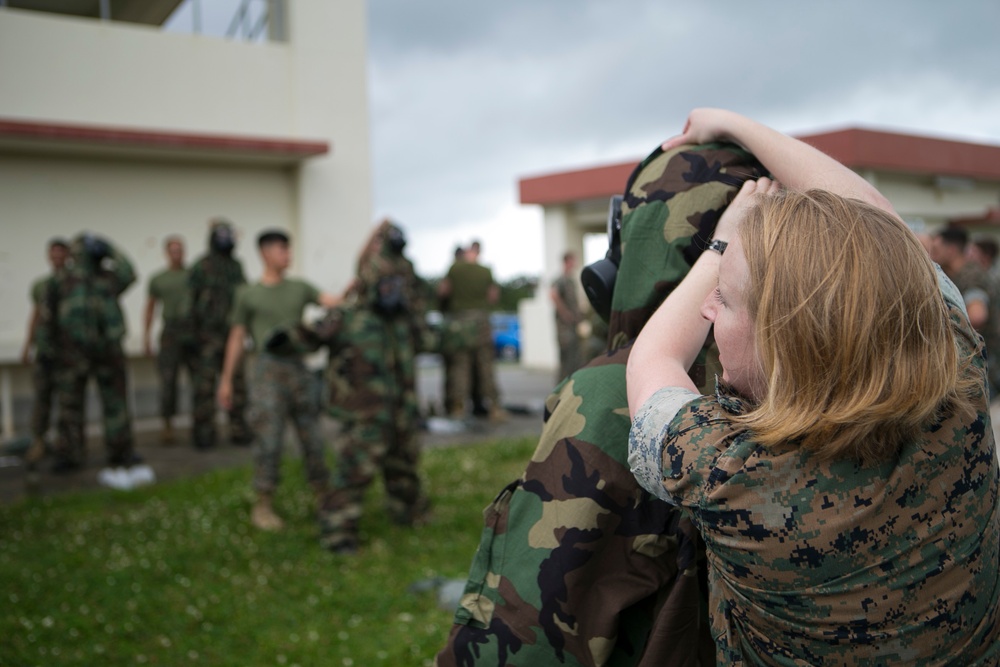 31st MEU Marines, Sailors refine CBRN defense fundamentals