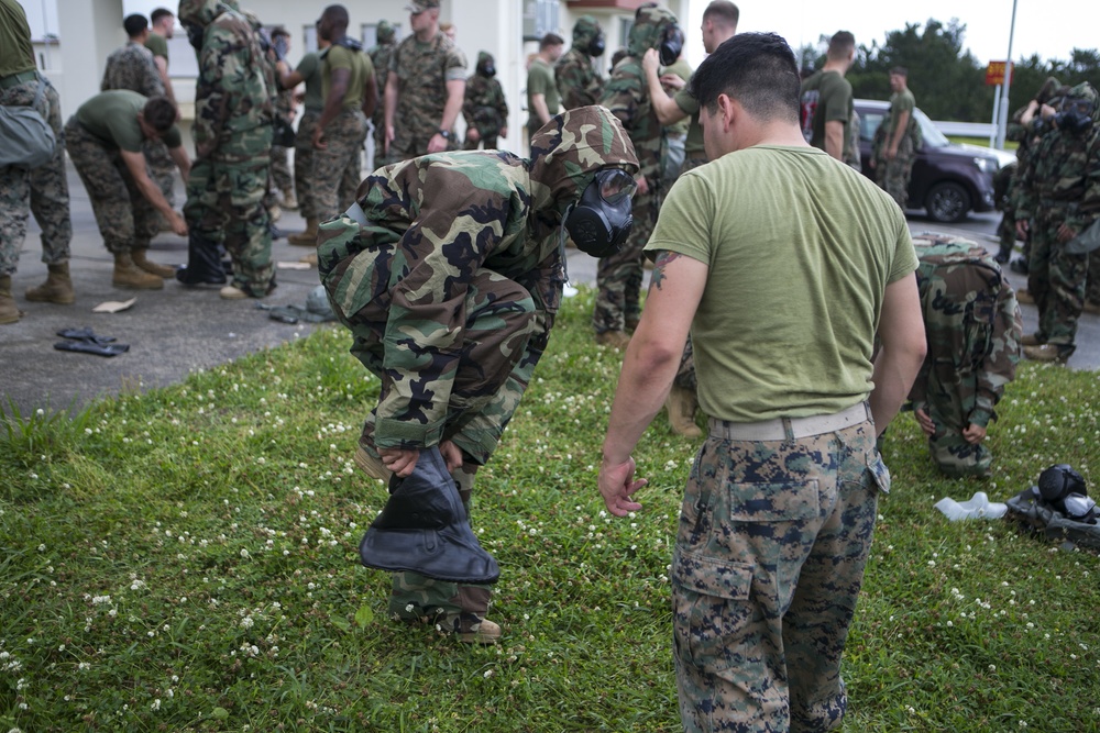 31st MEU Marines, Sailors refine CBRN defense fundamentals