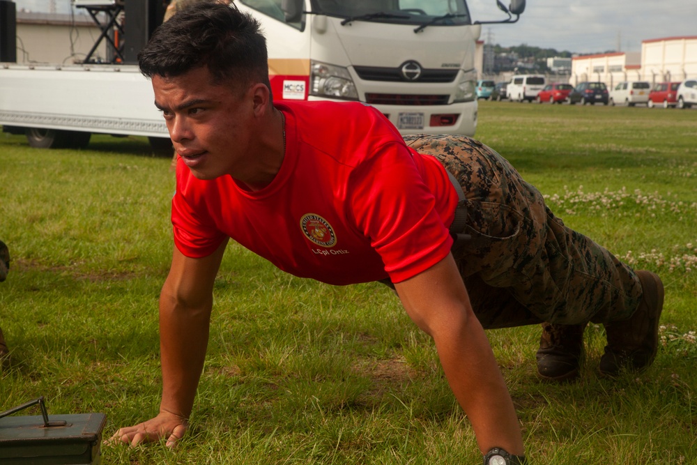 Marines Compete in SAPR Field Meet