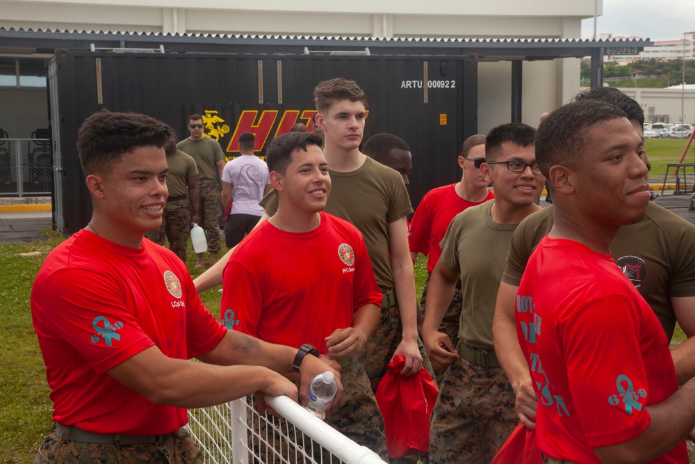 Marines Compete in SAPR Field Meet