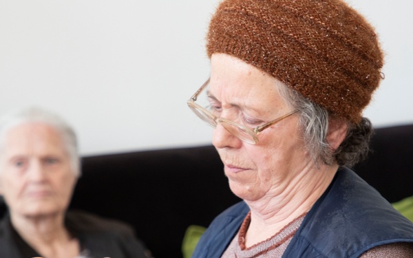 U.S. Soldiers engage with Romanian community