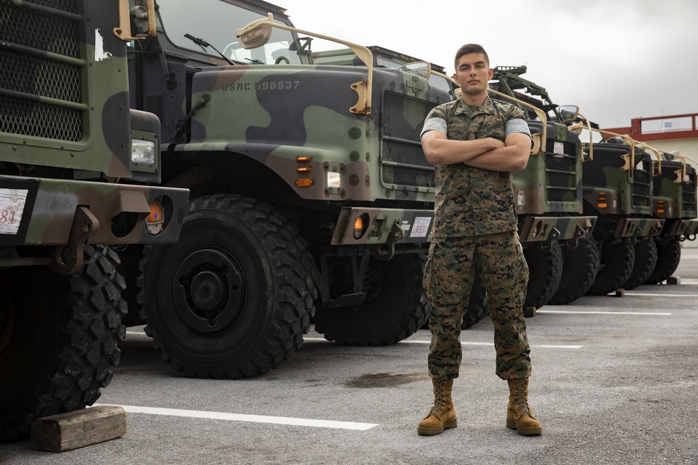 Road Warrior | 3rd MLG Marine receives the MT Operator of the Year award