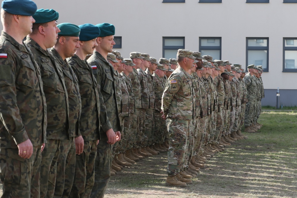 U.S. and Polish forces kick off Resolute Castle 2019 with opening ceremony