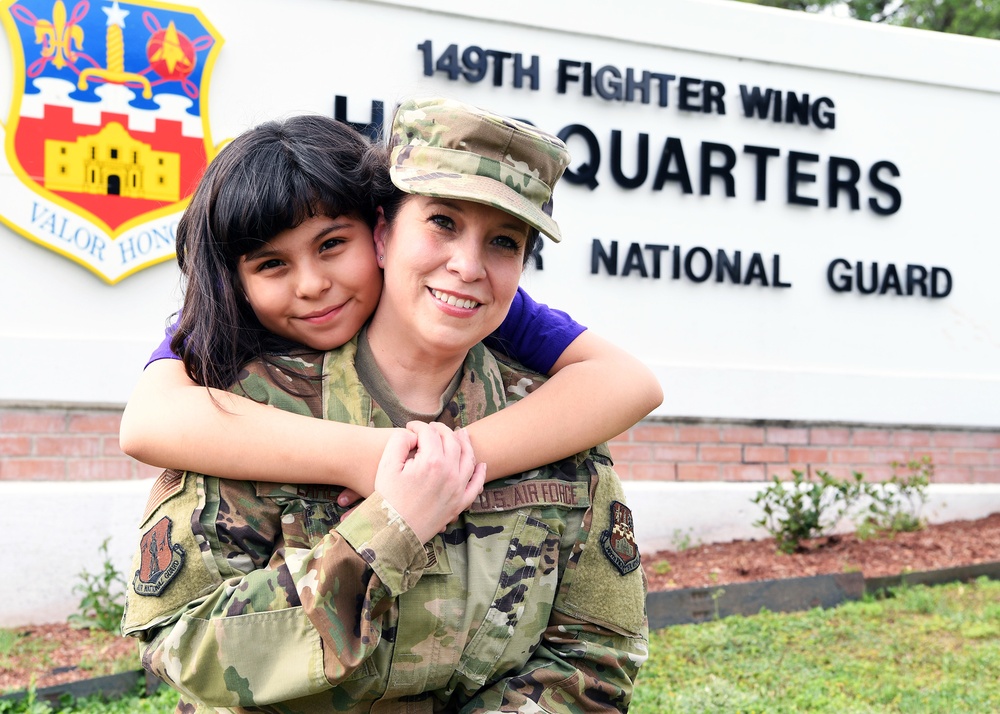 149th FW member celebrates April's Month of the Military Child