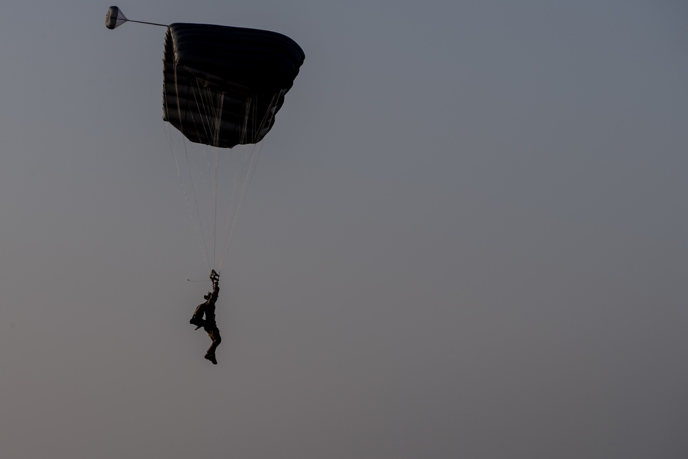 HALO Jump Mission Rehearsal in Djibouti
