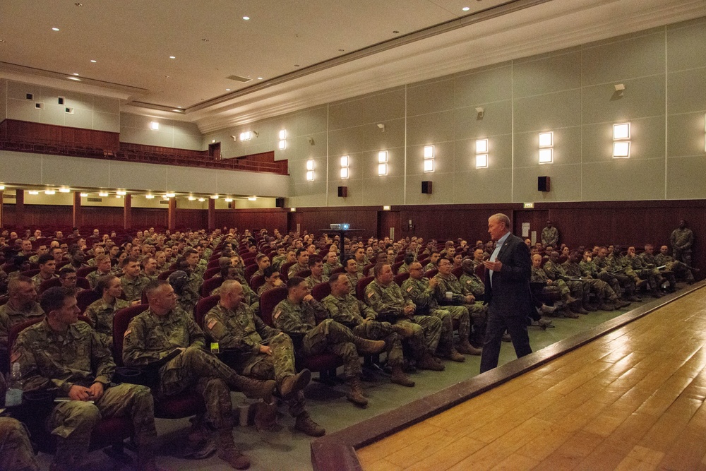 Gen. (R) Martin E. Dempsey in Baumholder