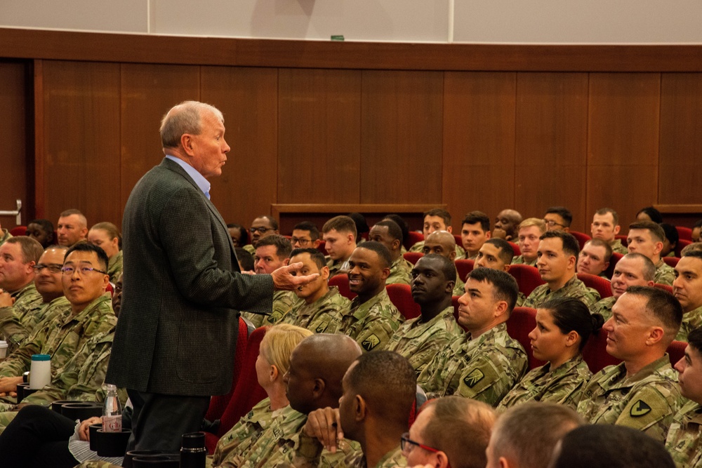 Gen. (R) Martin E. Dempsey in Baumholder