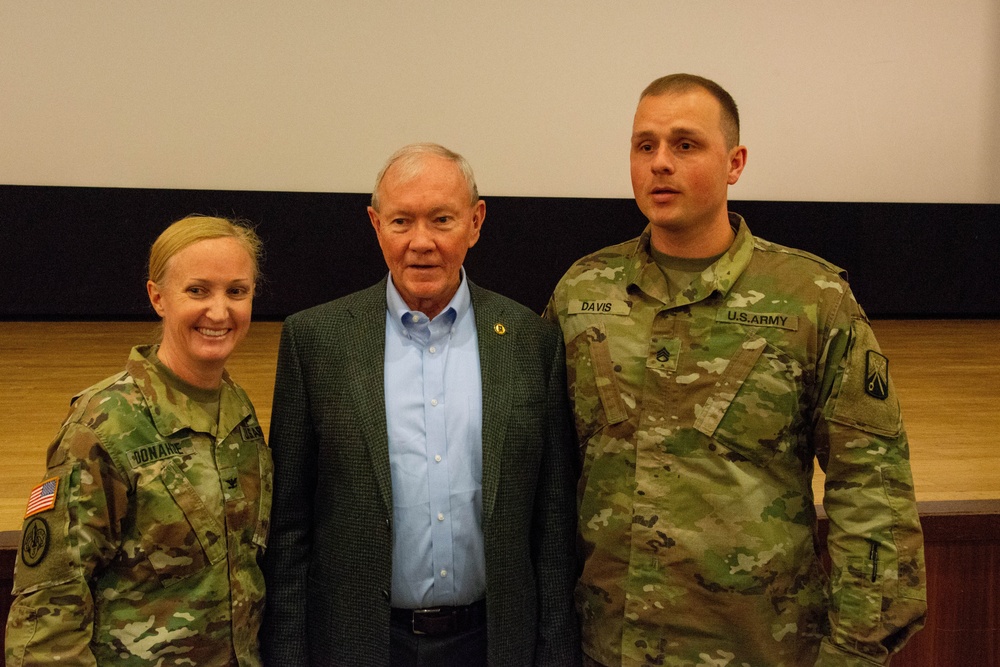 Gen. (R) Martin E. Dempsey in Baumholder
