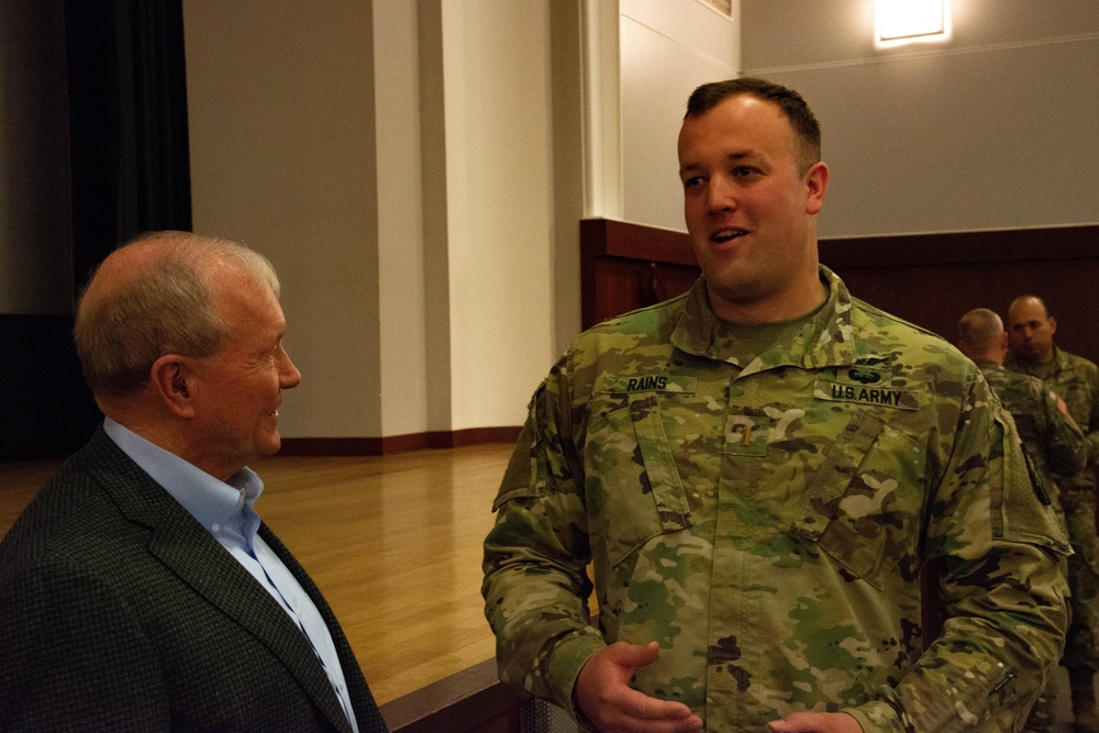 Gen. (R) Martin E. Dempsey in Baumholder