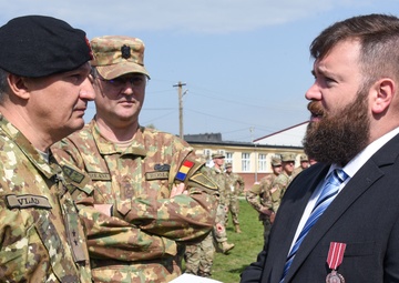 “Partner for Defense” awarded to first ever civilian from TSAE