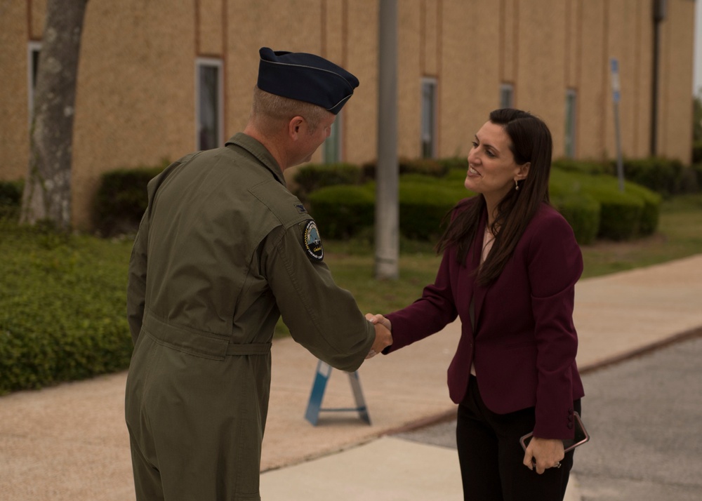 Lt. Gov. Nunez visits Tyndall, talks rebuild