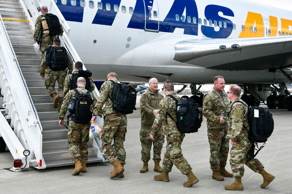127th Wing deploys members