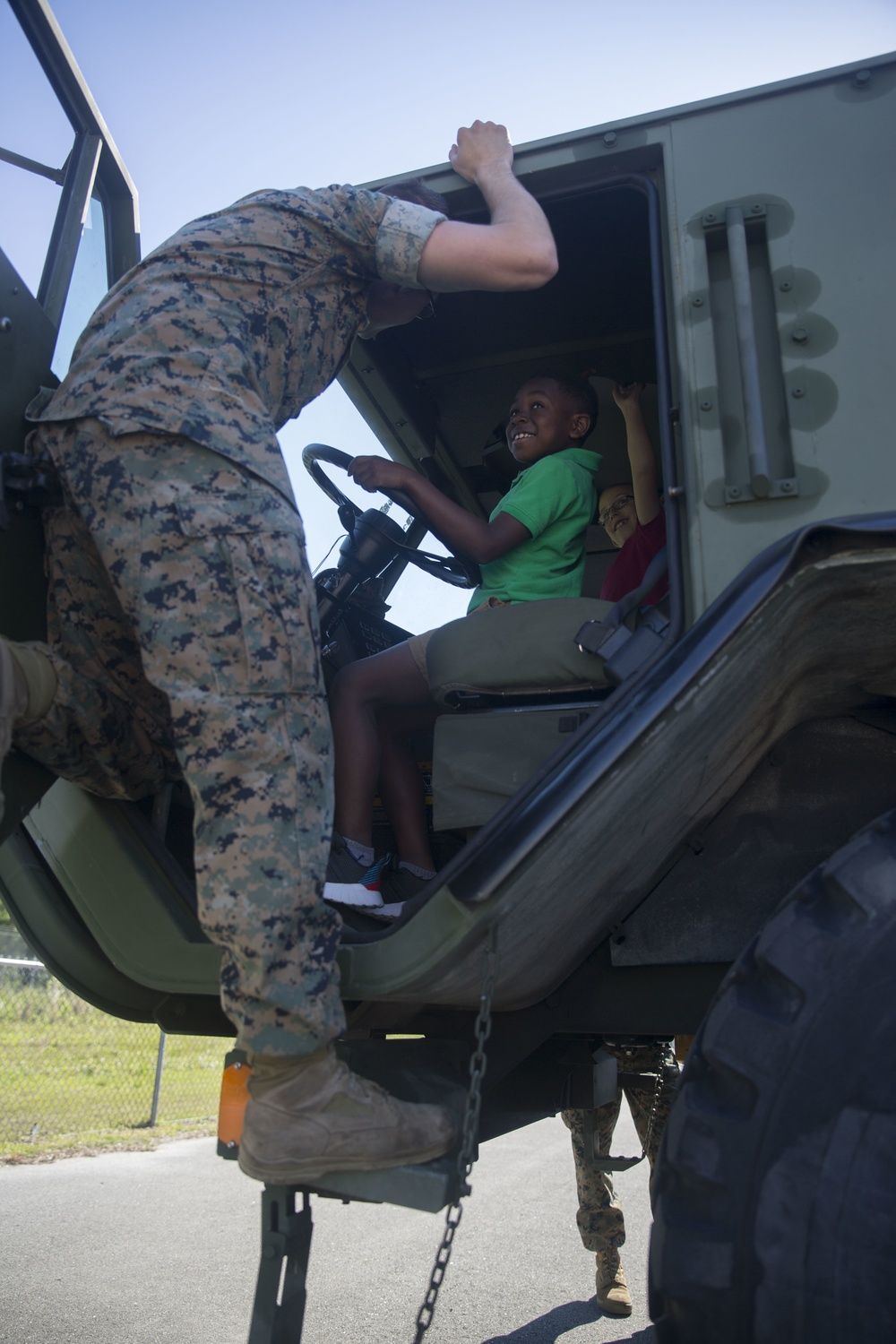 Camp Lejeune supports Career Day events for children throughout April
