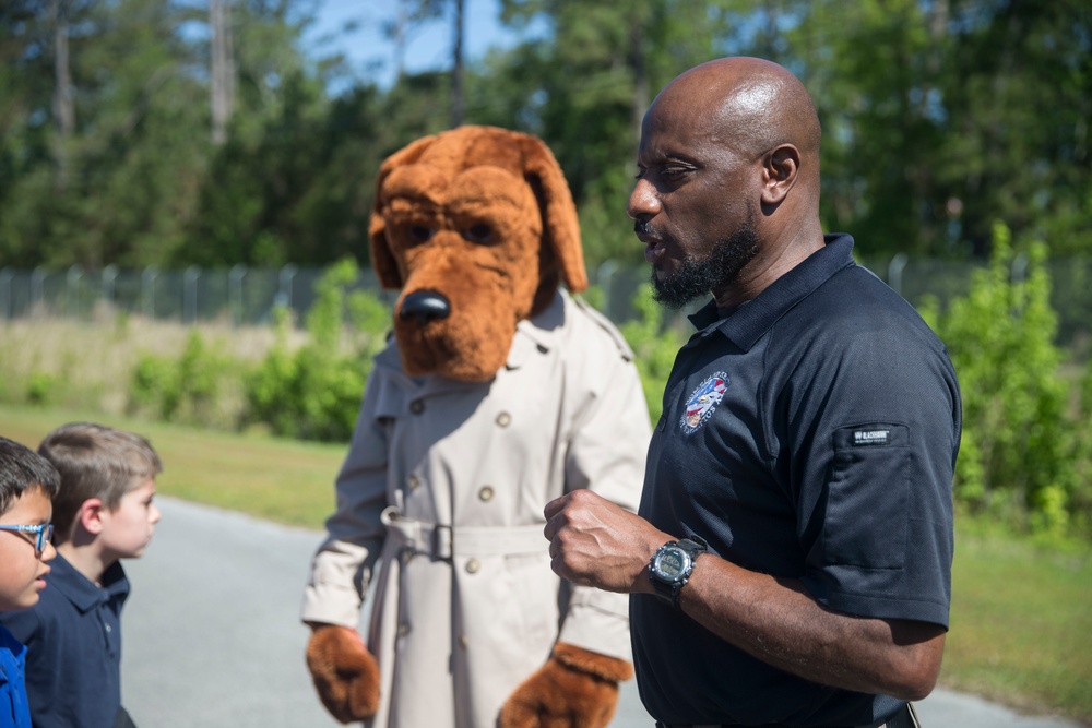 Camp Lejeune supports Career Day events for children throughout April