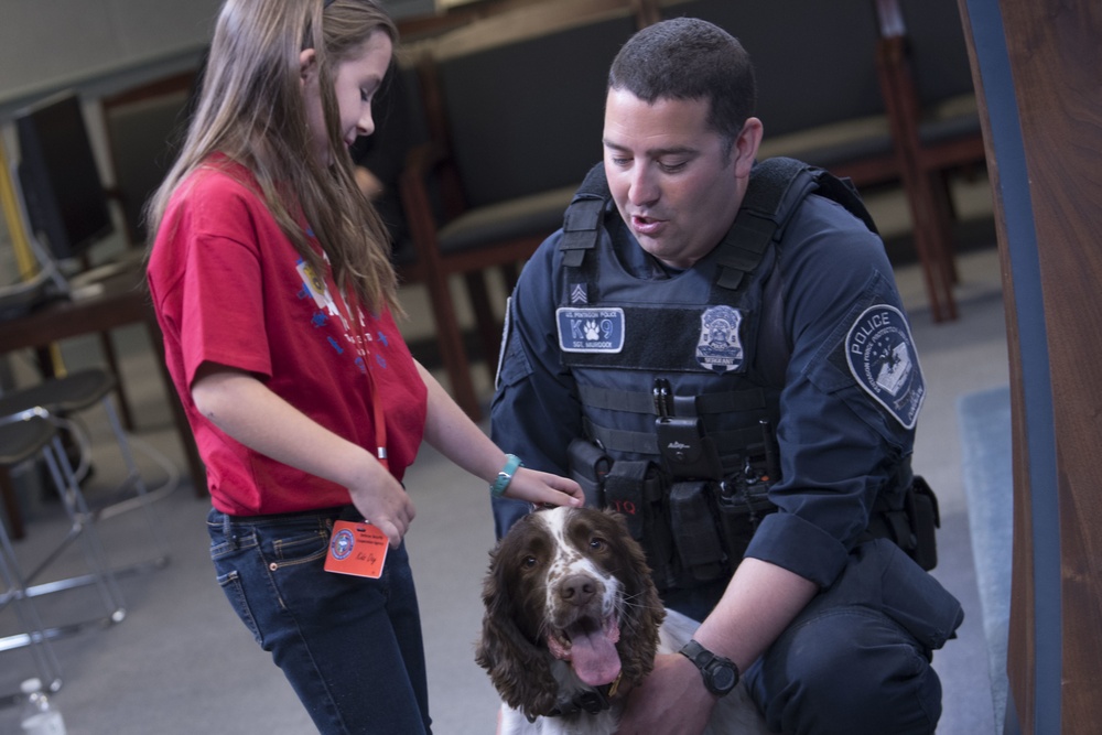 Pentagon Police Officer Talks About the Work of His Four-Legged Partner