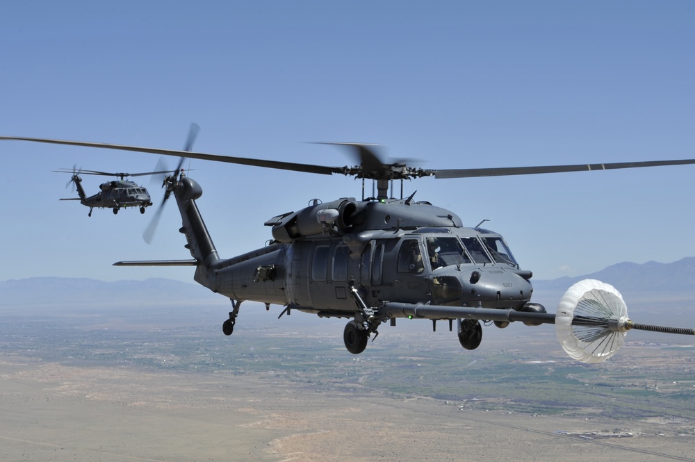 The 58th Special Operations Wing trains over New Mexico skies