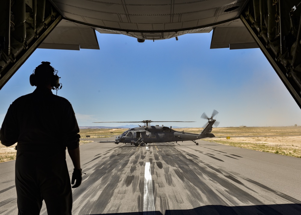 The 58th Special Operations Wing trains over New Mexico skies