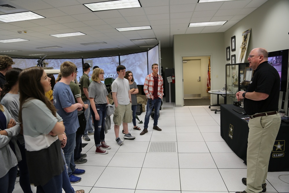 Cullman HS students tour Aviation, Missile Center