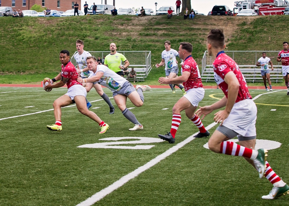 Royal Marine Sports Association Tour 2019 Rugby Match