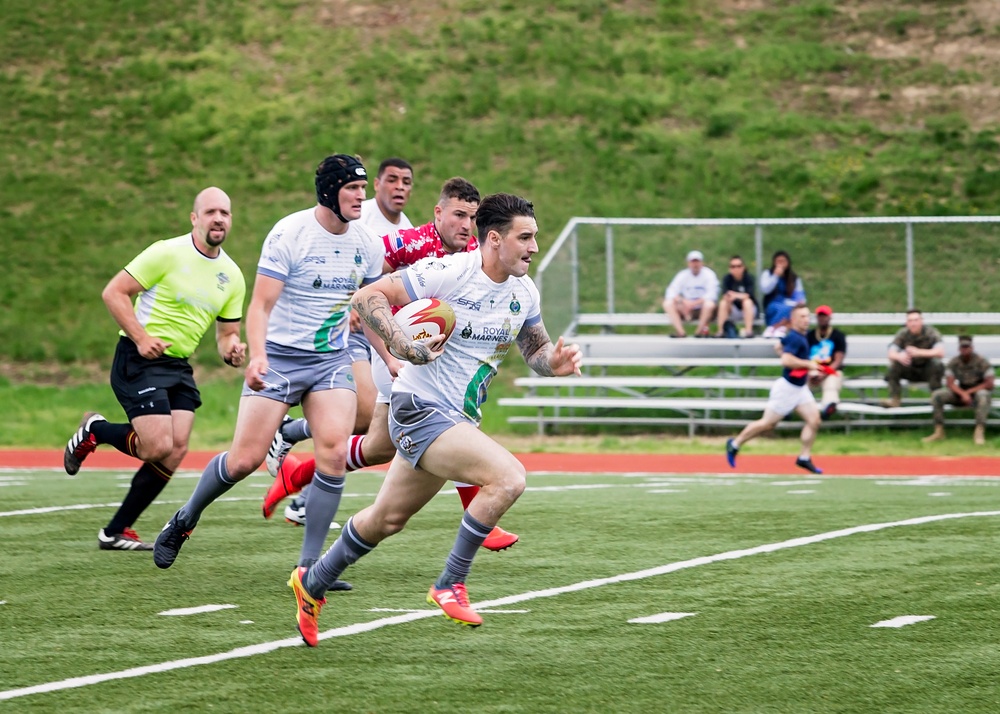 Royal Marine Sports Association Tour 2019 Rugby Match