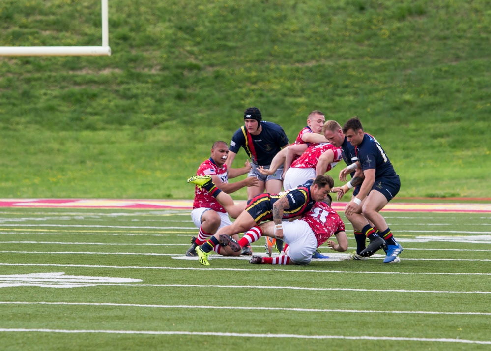 Royal Marine Sports Association Tour 2019 Rugby Match