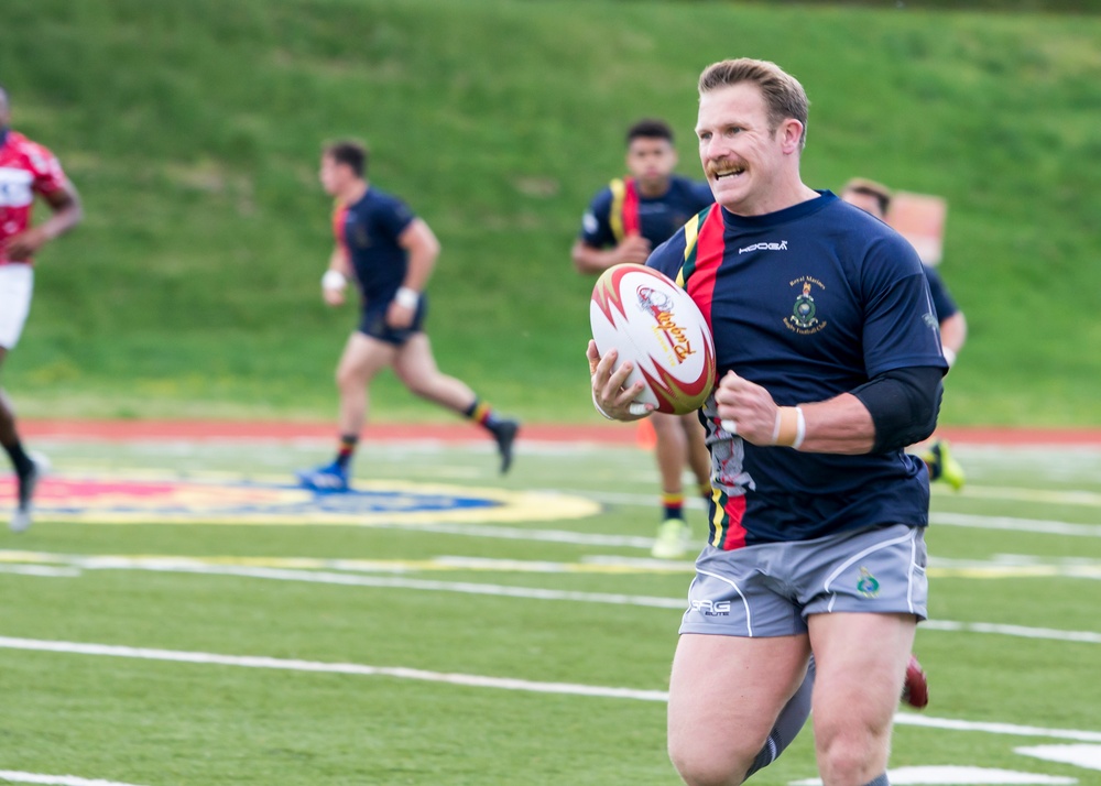 Royal Marine Sports Association Tour 2019 Rugby Match