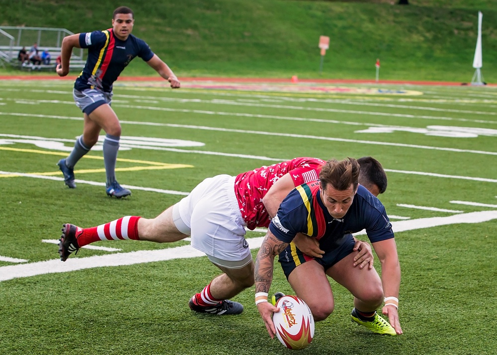 Royal Marine Sports Association Tour 2019 Rugby Match